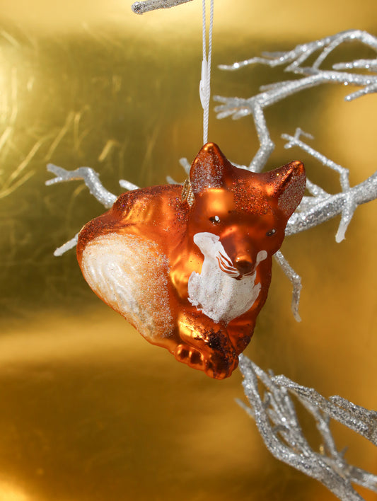 オーナメント RESTING FOX