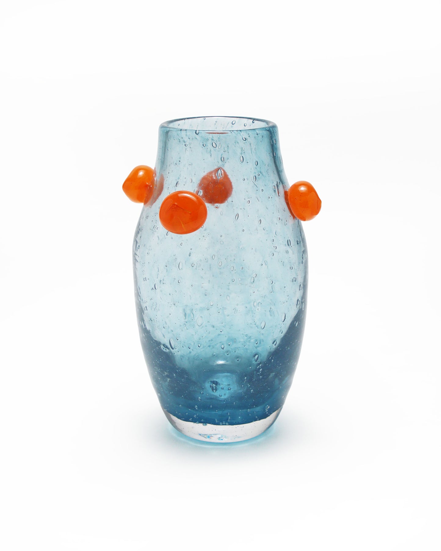 小さなデイジーの花瓶 blue&orange