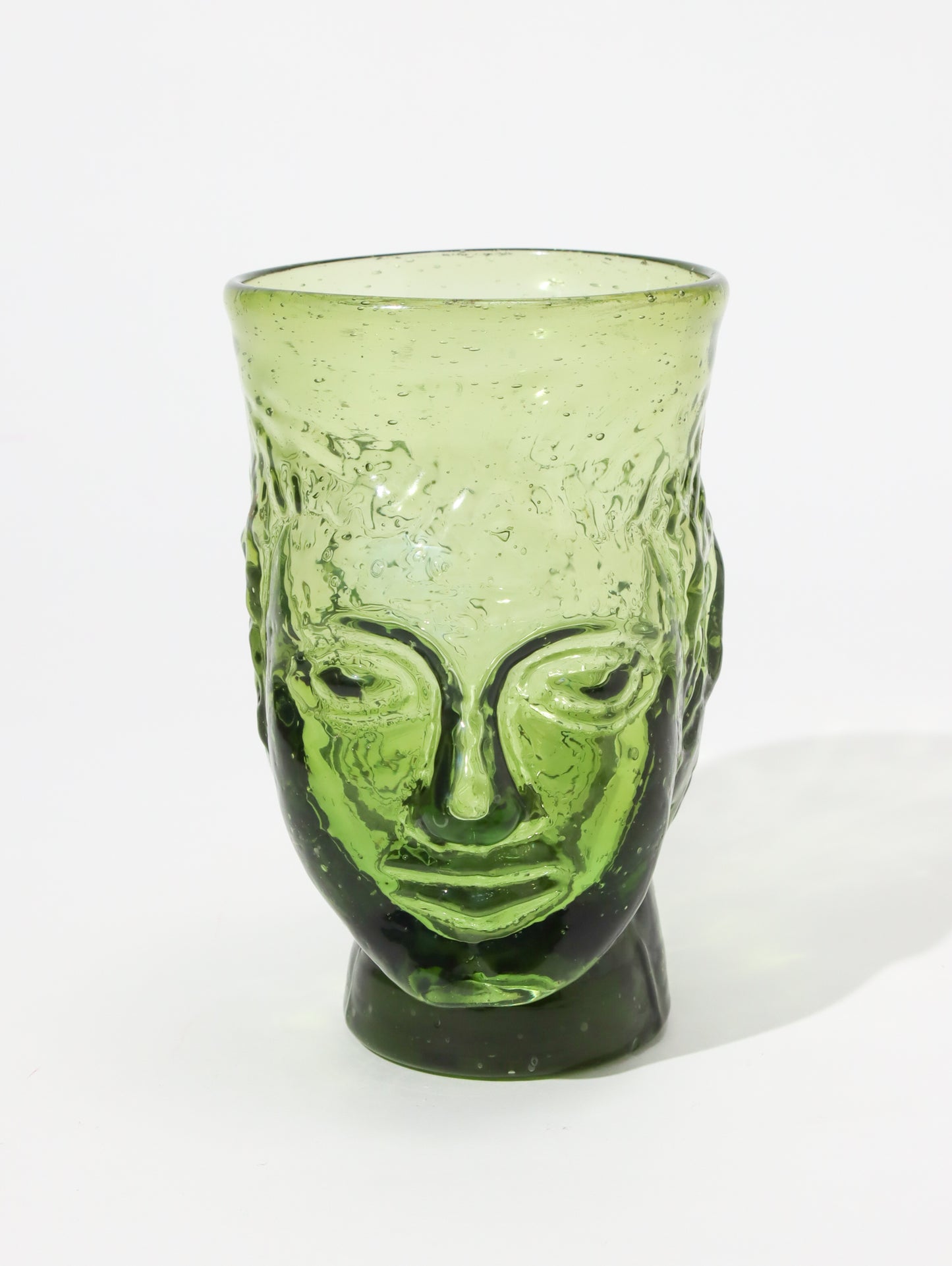 グラス VERRE TETE OLIVE