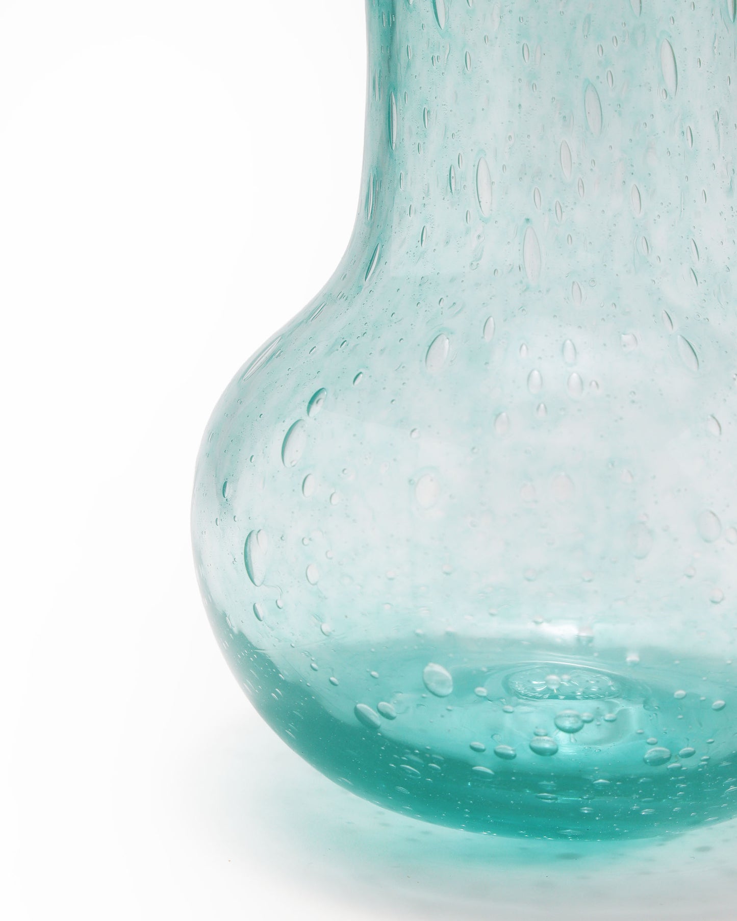 大きな丸いカラフェ turquoise&orange