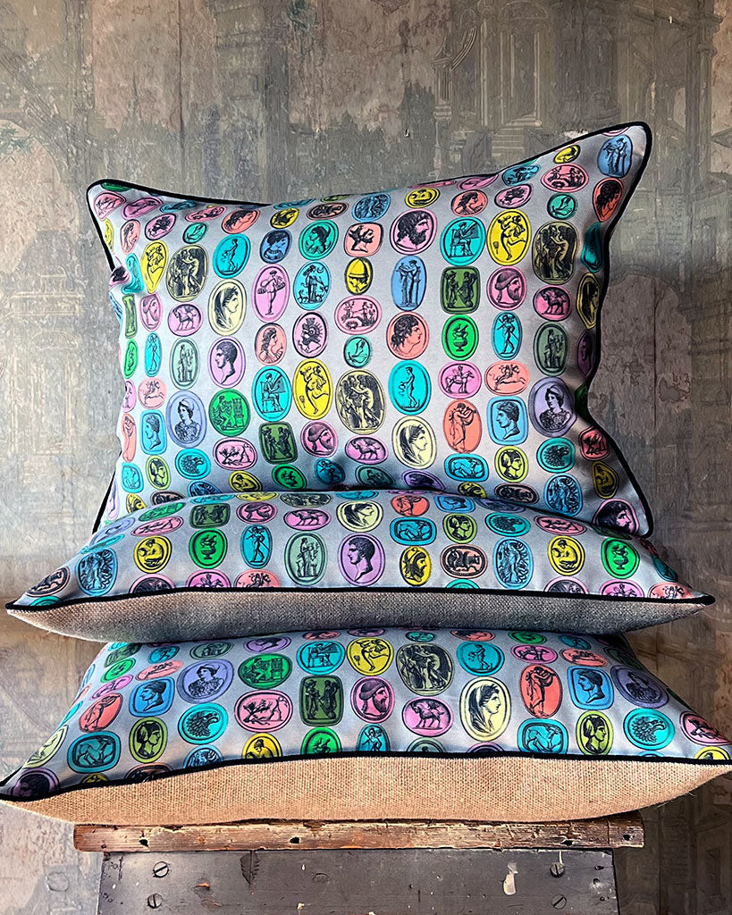 クッションカバー 50x50 Intaglio Primo in Macaron