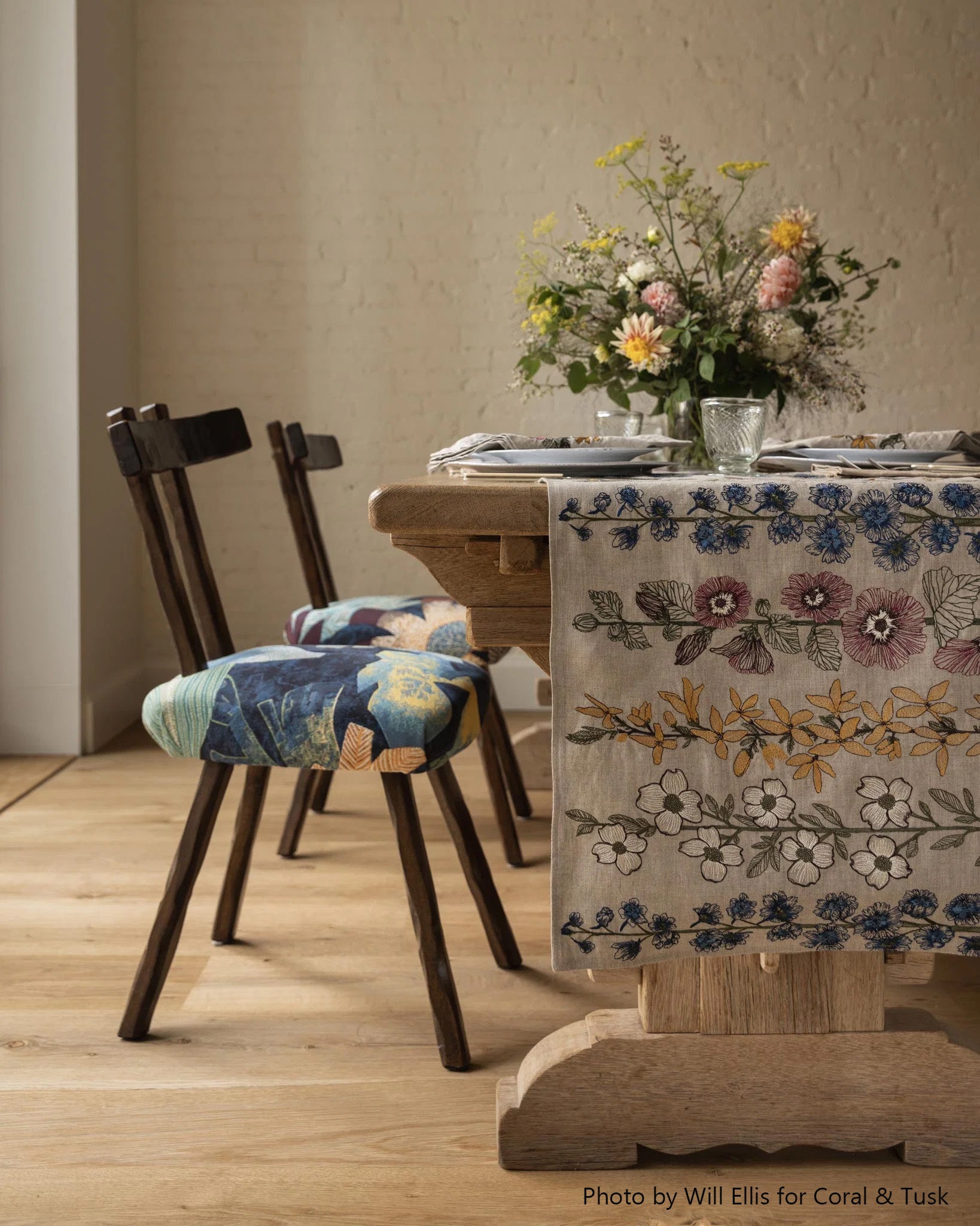 CORAL＆TUSK コーラルアンドタスク テーブルランナー テーブルランナー Spring stem – ATELIER ONLINE