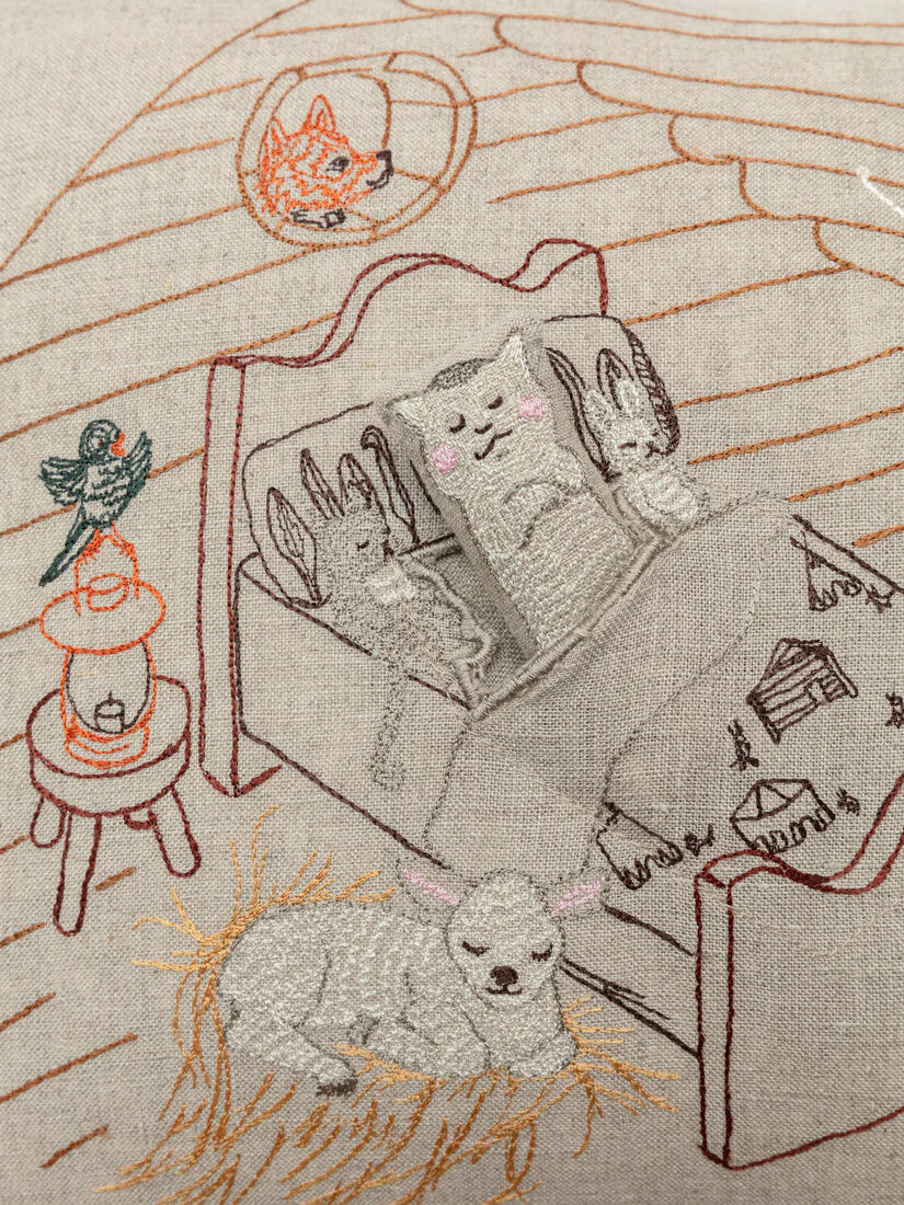 Coral & Tusk x 猫村さん】ポケットクッションカバー 30x40 – ATELIER Coral & Tusk x 猫村さん】ポケットクッションカバー 30x40 – ATELIER