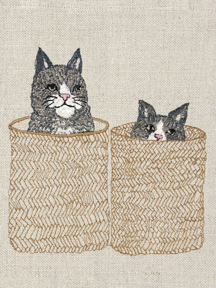 ミニバッグ Basket Cats