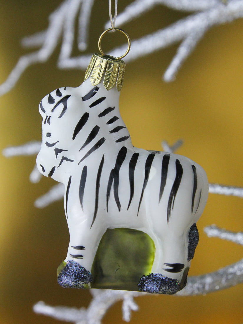 オーナメント Zebra Small