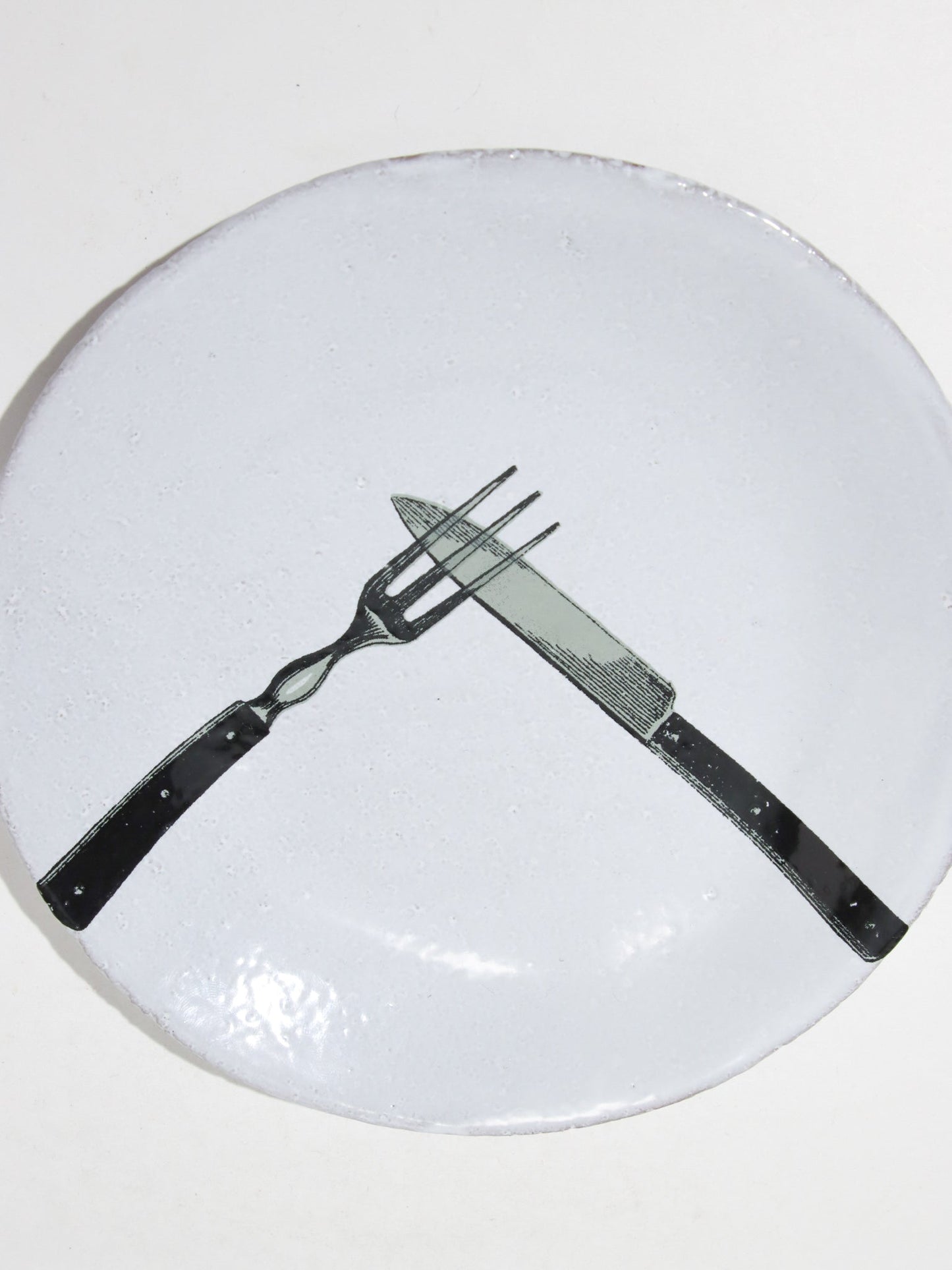 Fork and knife ソーサー 14cm